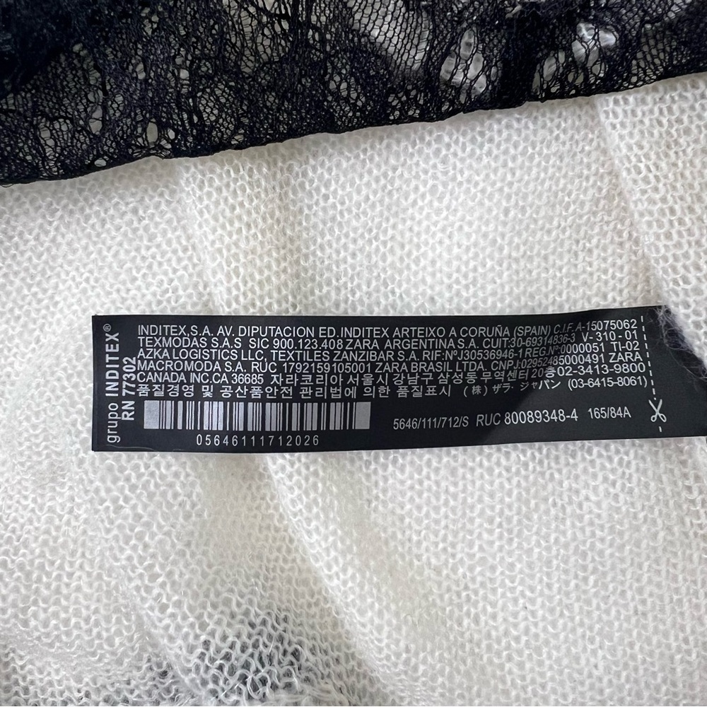 Zara Knit Sweater Dress Long Sleeve - Picture 7 of 8